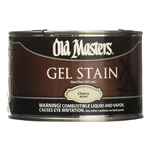 Fine Crafted Old Masters Cherry Oil Base Gel Stain 1 Pint World-Class