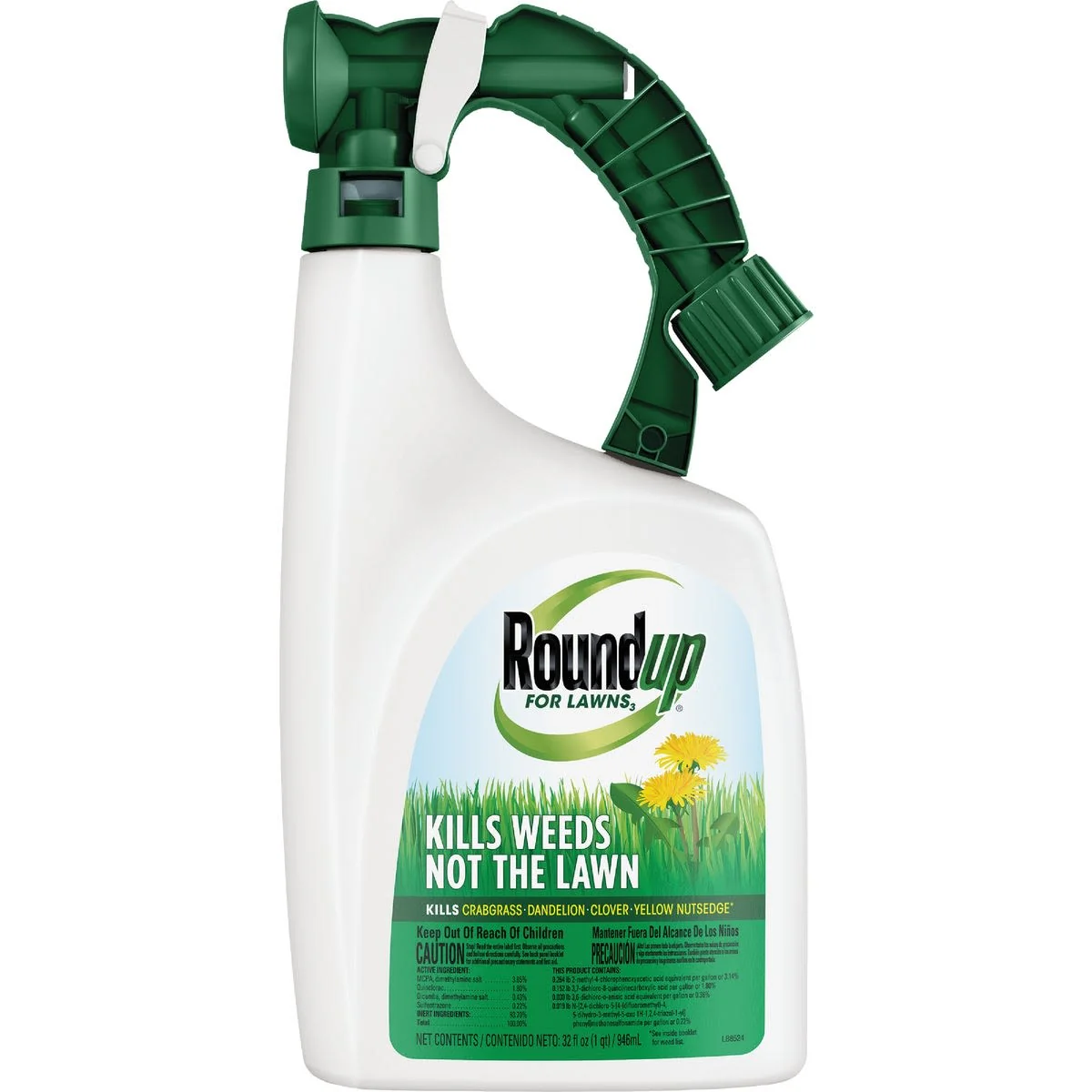 Premium Material Roundup Spray for Northern Lawns 32 oz. Carefully Designed