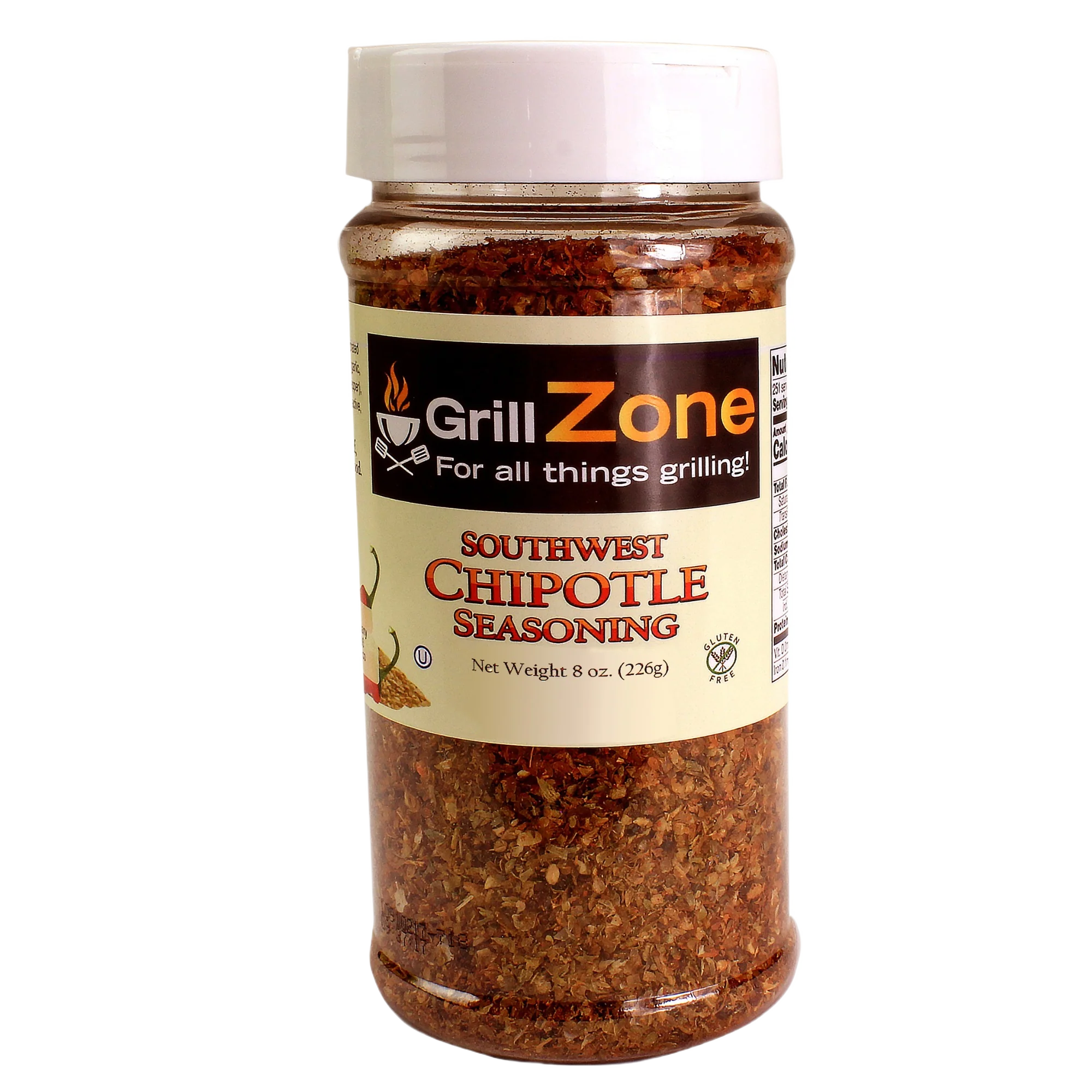 Lightweight Grill Zone Southwest Chipotle Seasoning 8 oz. Genuine