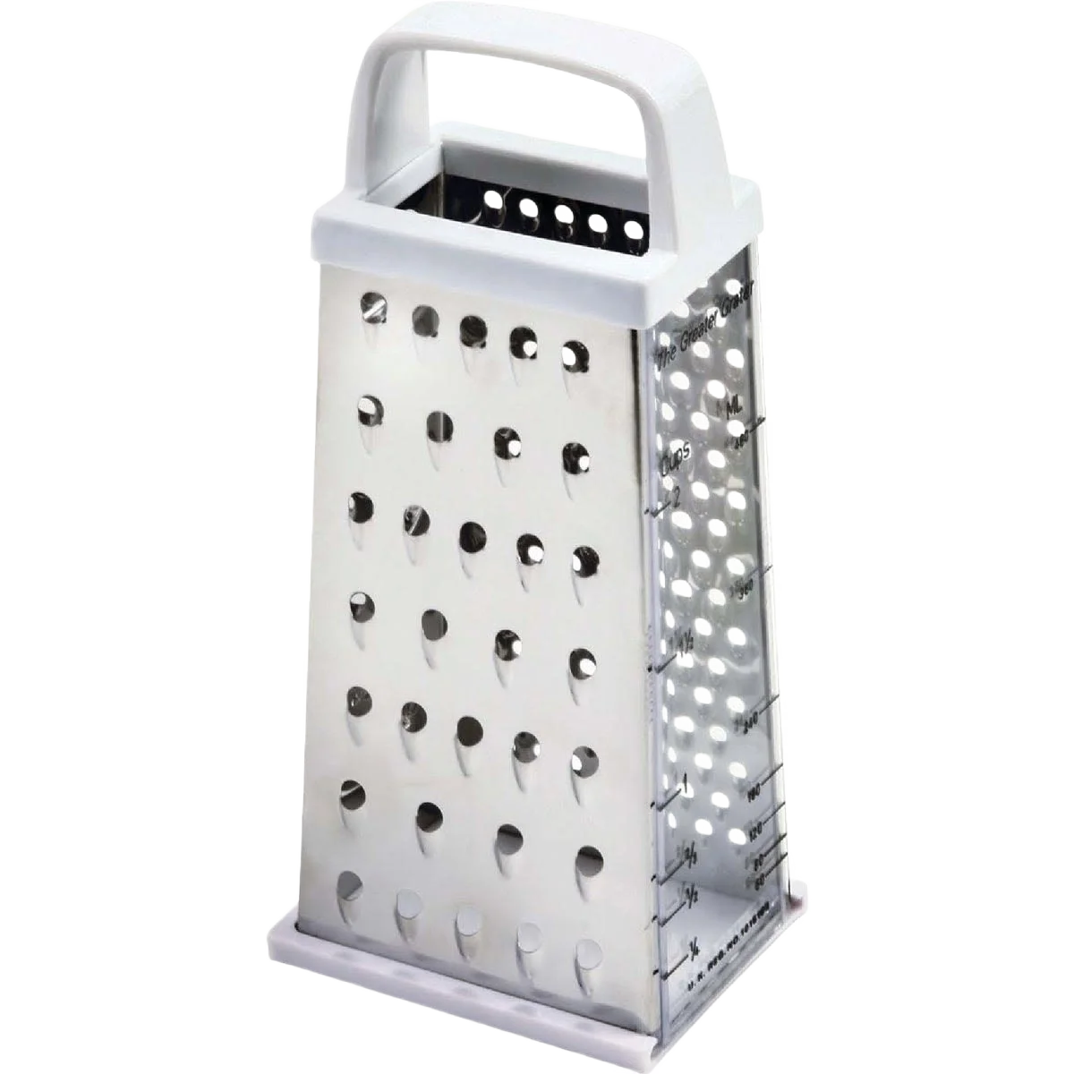 Practical Norpro 4-Sided Stainless Steel Grater Fashionable