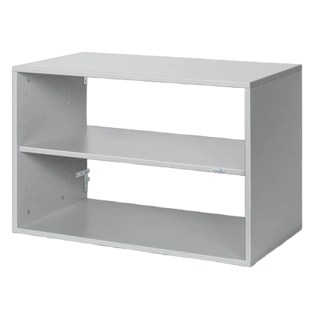 Soft domRail Gray GOBox 1 Shelf Unit Environmentally Friendly