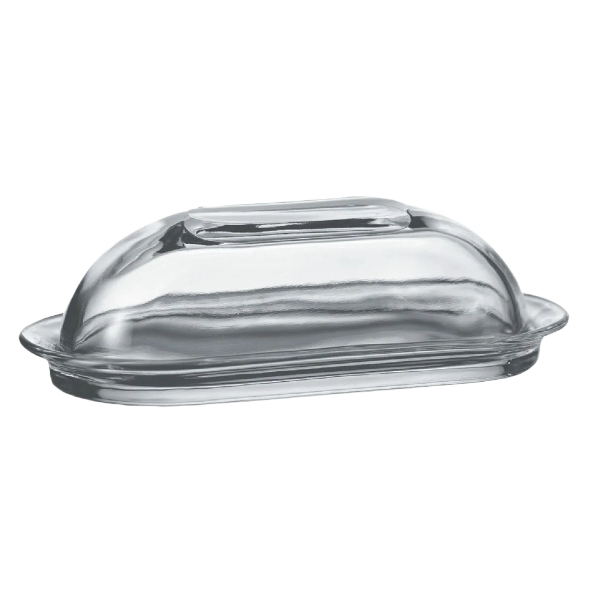 Responsible Anchor Hocking Presence Butter Dish with Cover Fast