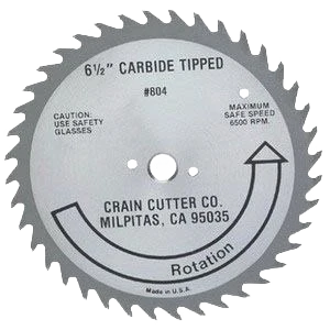 Solid Crain Blade for 810 Jamb Saw Comfortable