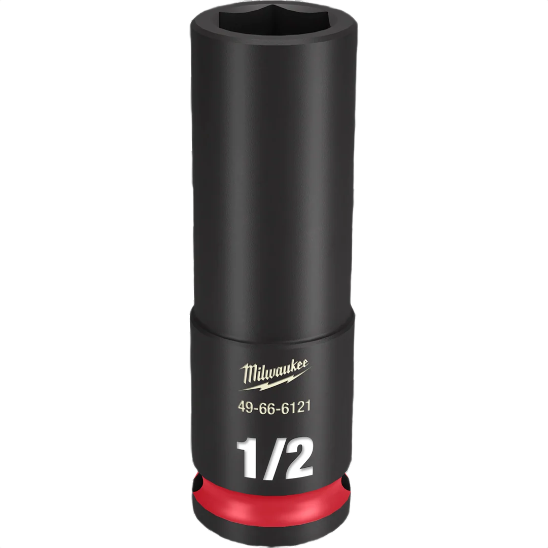 Enhanced Milwaukee SHOCKWAVE™ Impact Duty™ 3 8 Drive 1 2 6-Point Socket Selected