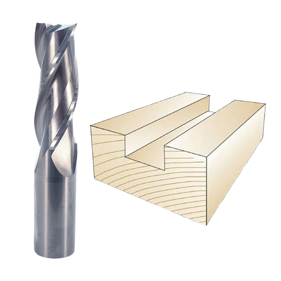 High-Grade Whiteside Three Flute Spiral Upcut Bit 3 4 in. SH x 3 4 in. CD x 2 in. CL Quality