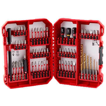 First-Class Milwaukee SHOCKWAVE™ Impact Duty™ 60-PC Drill Drive Set Premium