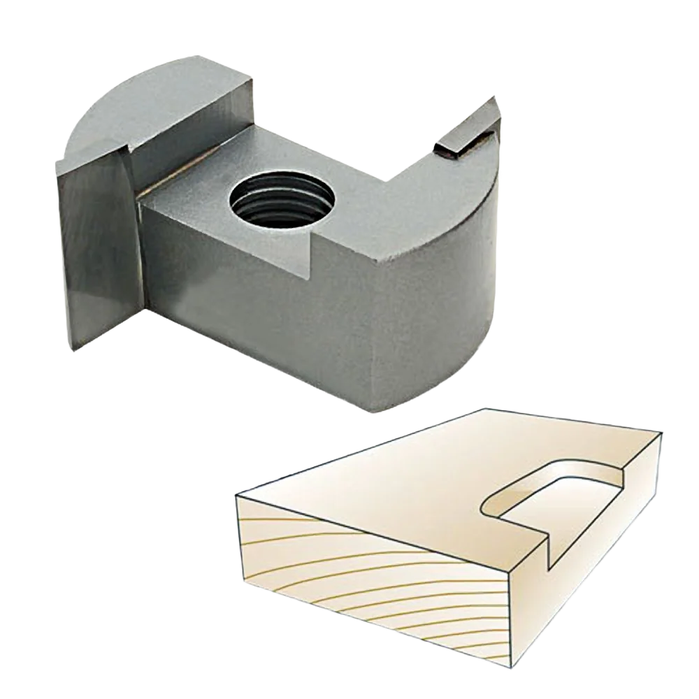 Fast Whiteside Screw Type Helix Mortise Cutter w Downshear 1-1 4 in. CD Official