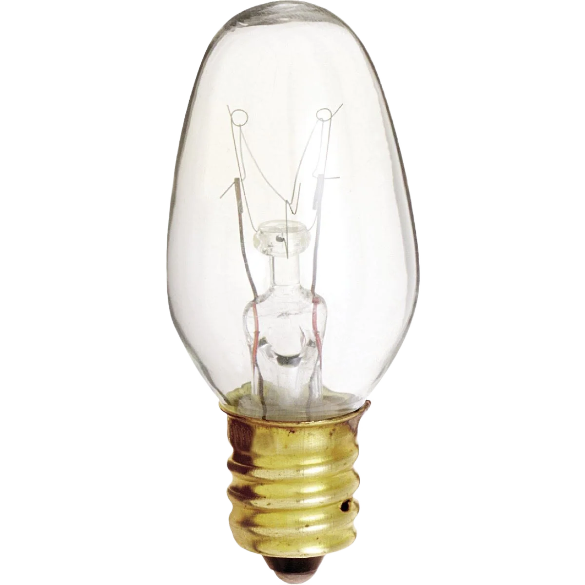 Soft Satco 4 Watt C7 Clear Incandescent Night-Light Bulb Proven