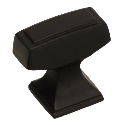 Casual Amerock Mulholland 1-1 4 Length Black Bronze Cabinet Knob Selected