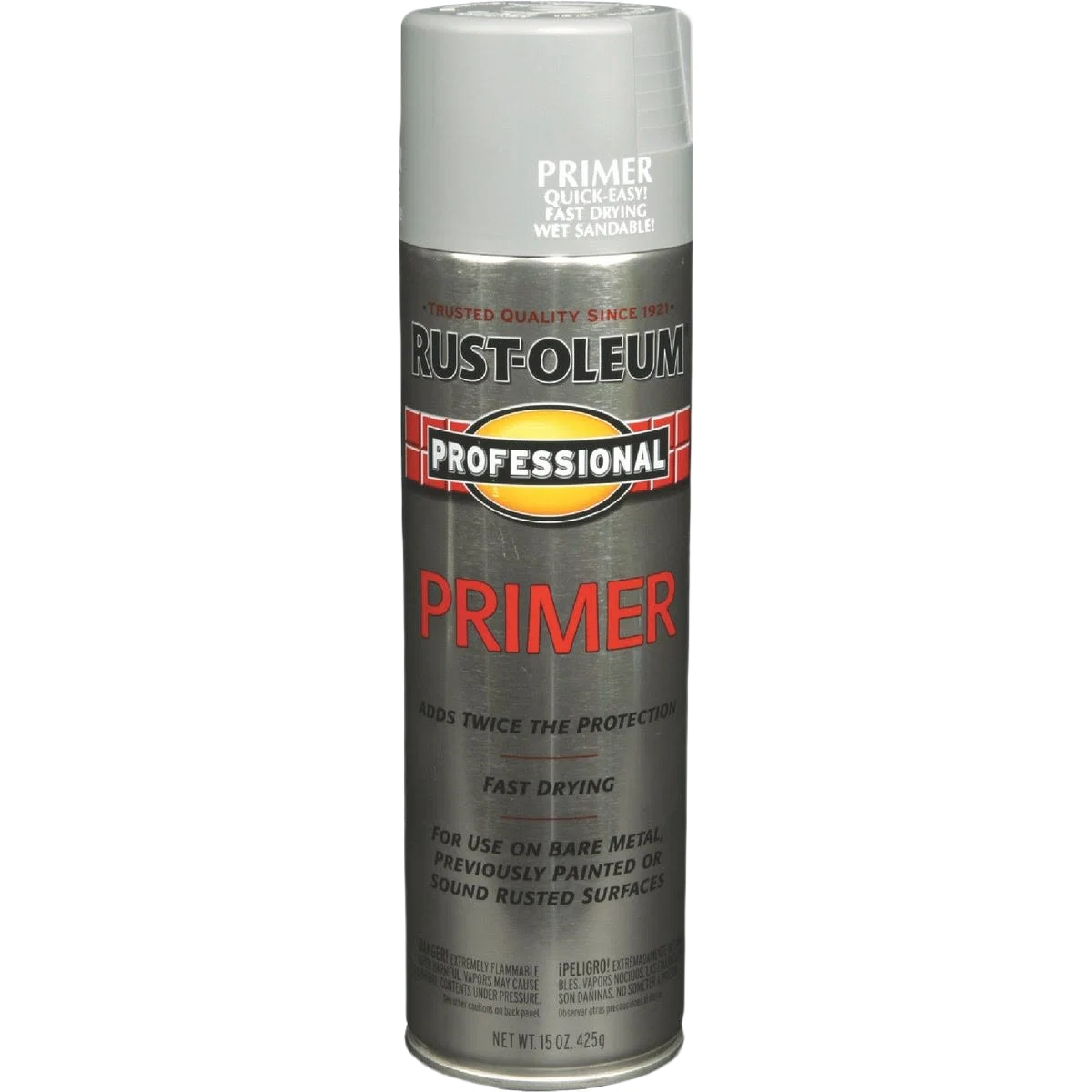 Modern Rust-Oleum Professional Gray Fast Dry All-Purpose Spray Primer 15 oz. Exclusive