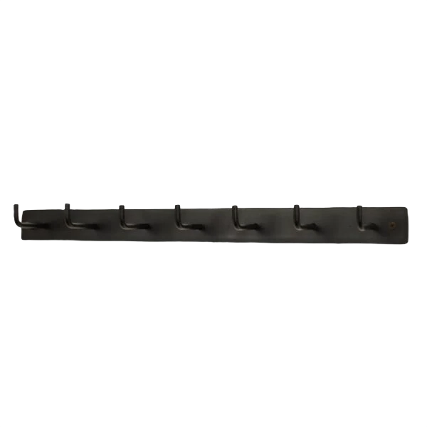 Long-Lasting PD Home and Garden Black Wall Hooks 18 Lightweight