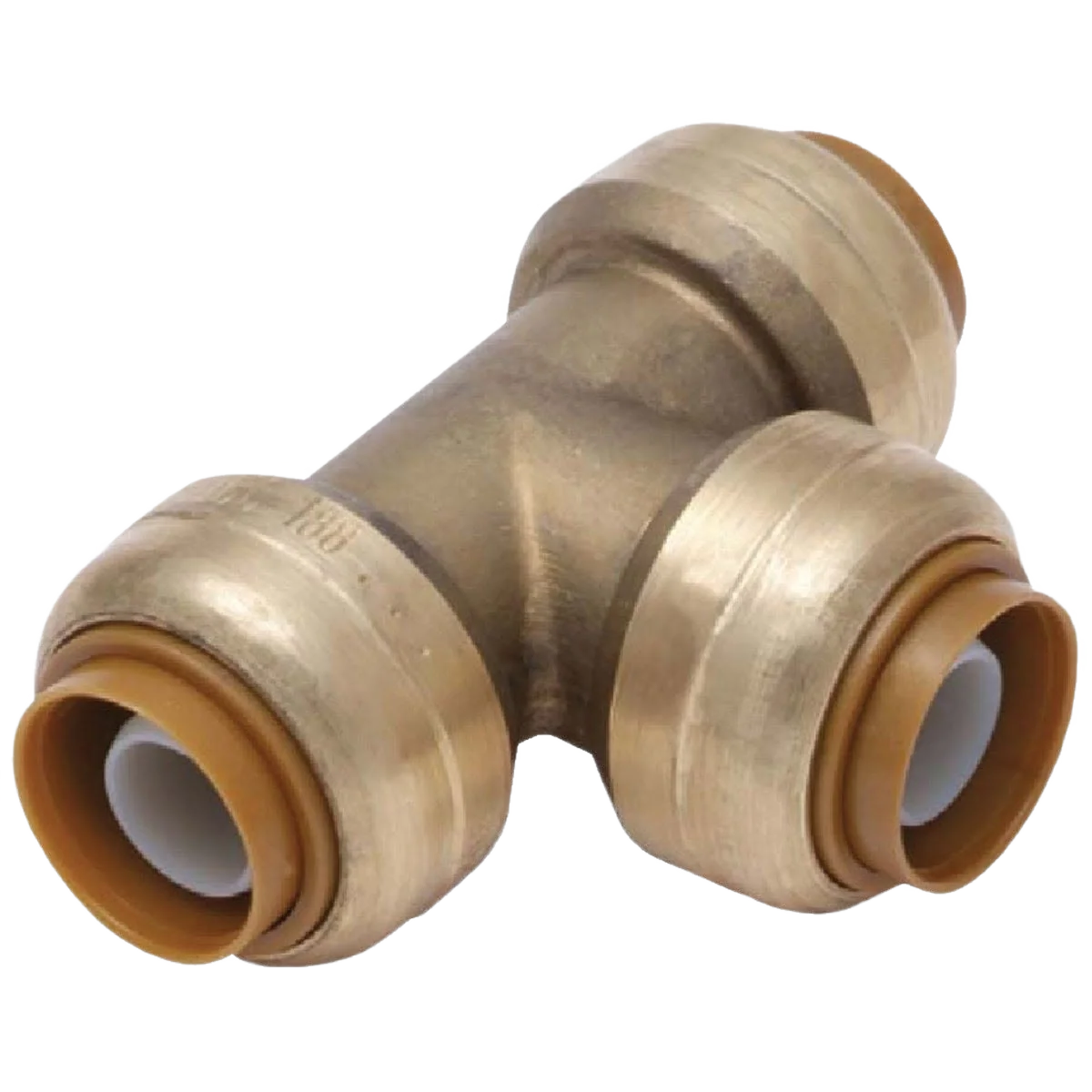 High-Quality SharkBite 1 x 1 x 1 Brass Push-to-Connect Tee Traditional