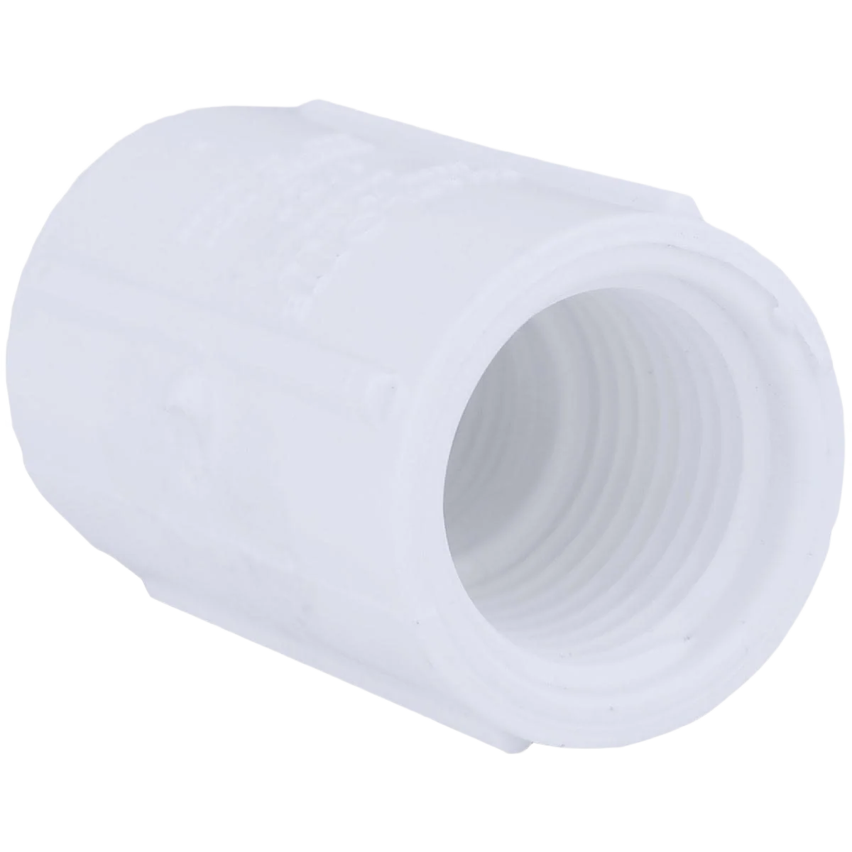 Flexible Charlotte Pipe 1 2 In. FIP Schedule 40 Threaded PVC Coupling Lightweight