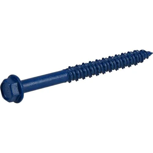 Consistent Power Pro 1 4 x 2-3 4 Hex Washer-Head Concrete Screw Anchors 225-Pack Trusted