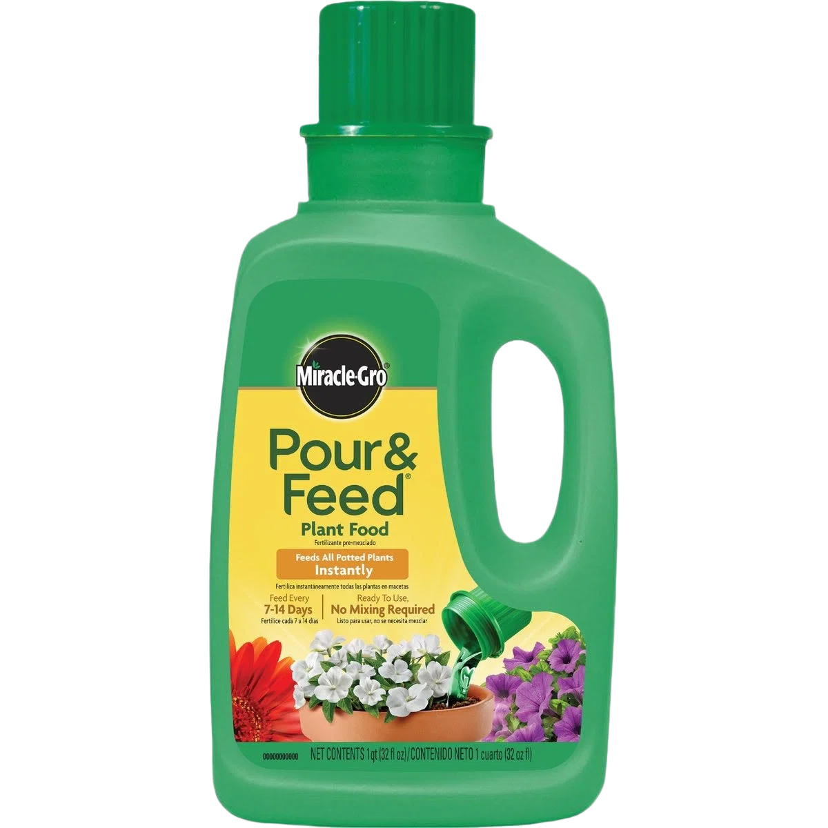 Long-Lasting -Gro Pour Feed Plant Food 32 oz. Comfortable