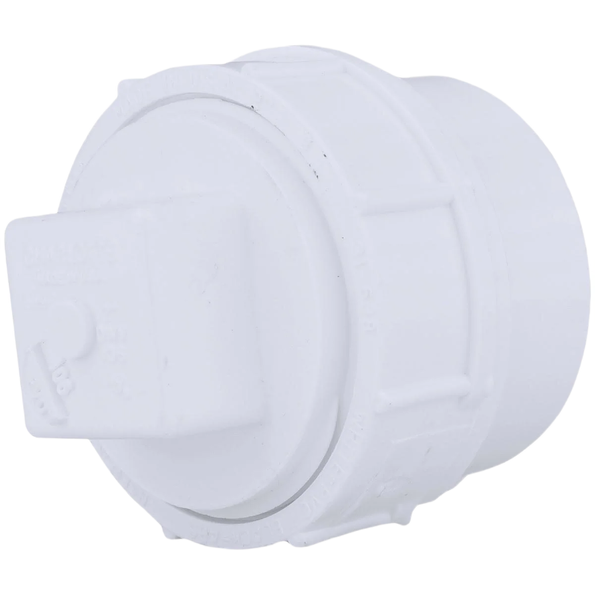 Optimized Charlotte Pipe Schedule 40 DWV Cleanout with Thread Plug 2 In. SPG x 2 In. FIP Elegant