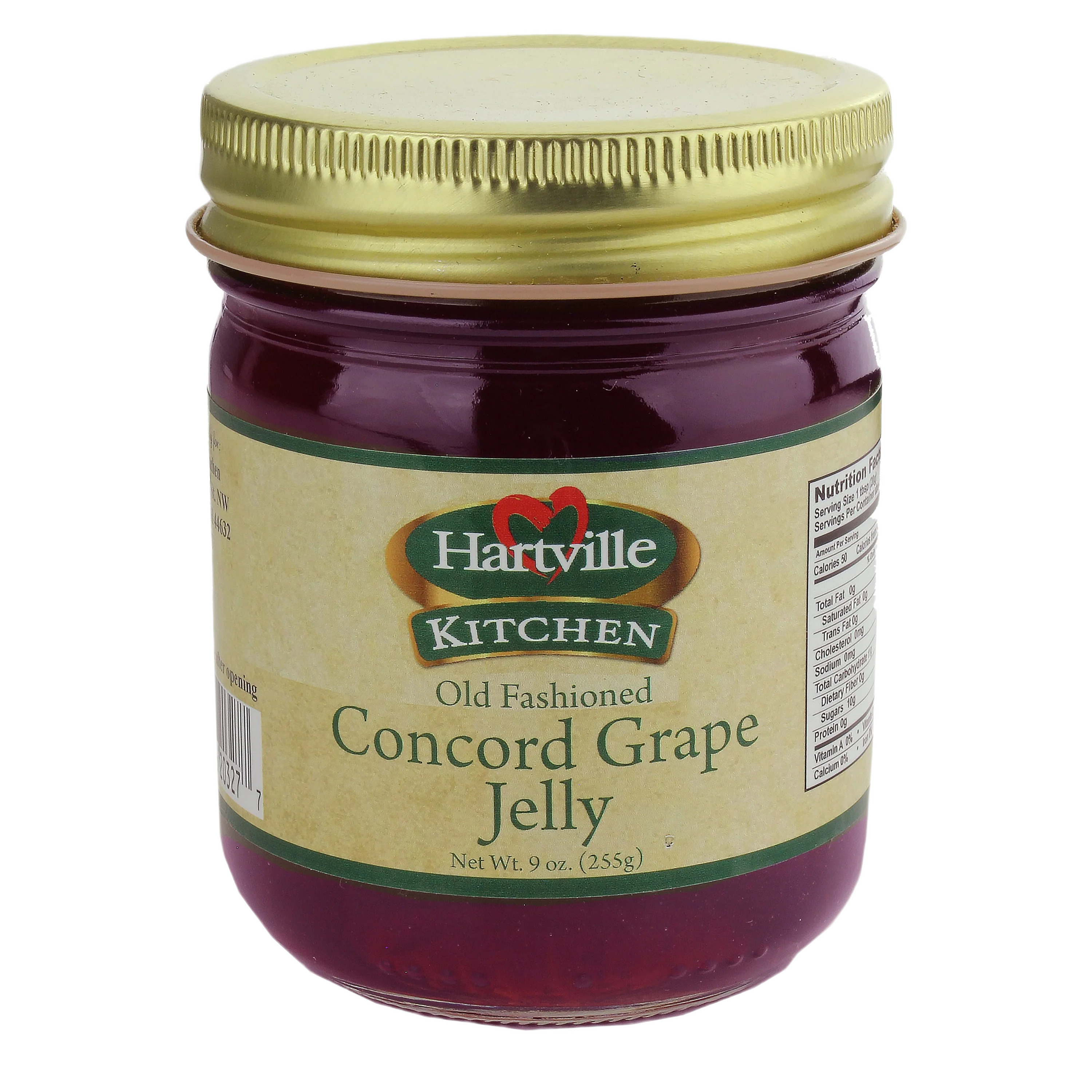 Verified Hartville Kitchen Old Fashioned Concord Grape Jelly 9 oz. Fast