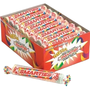 Secure Smarties Mega Roll Minimalist