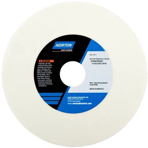Eco-Friendly Norton 6 in. x 3 4 in. x 1 in. Alum. Oxide Wheel Modern
