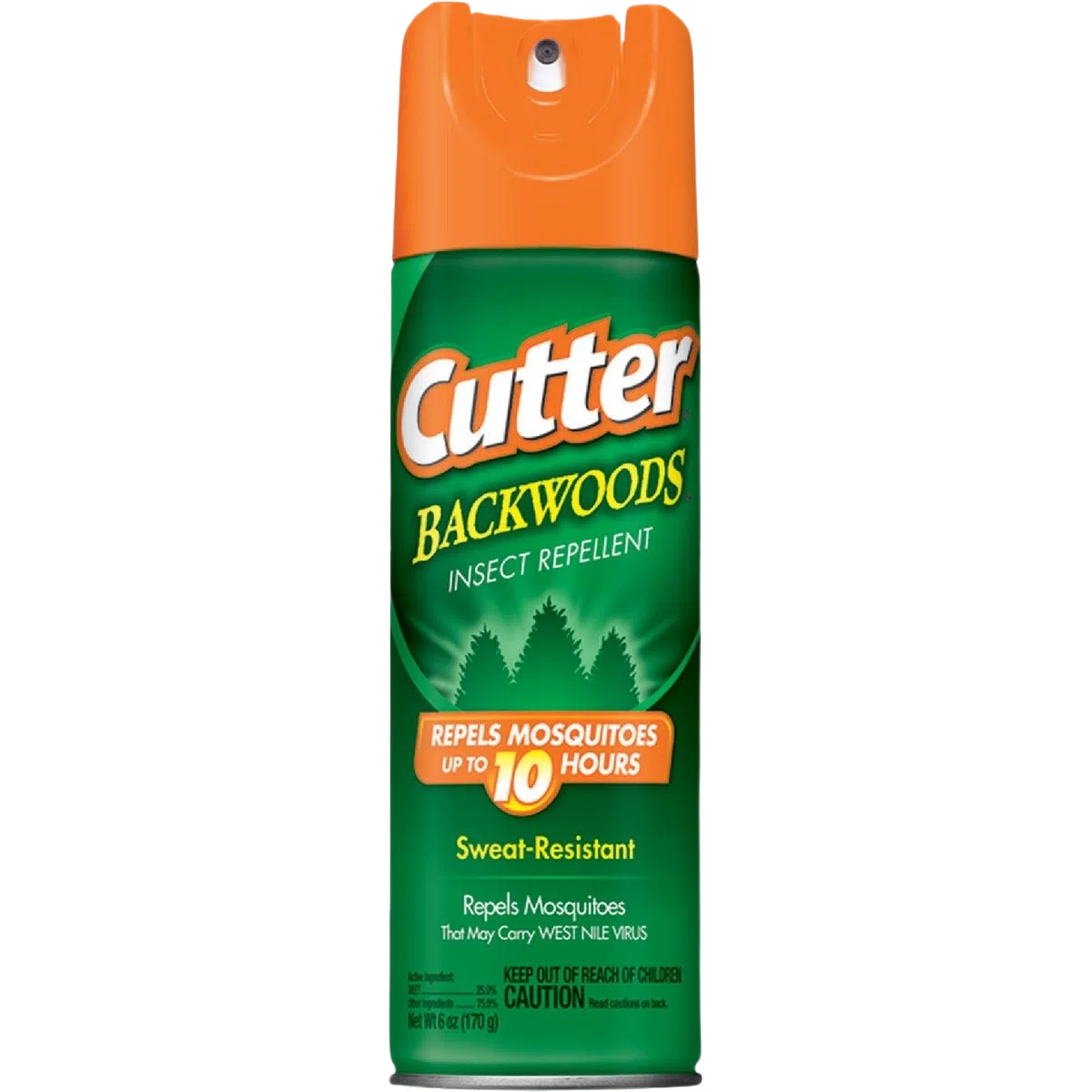World-Class Cutter Backwoods Insect Repellent Spray 6 oz. Excellent