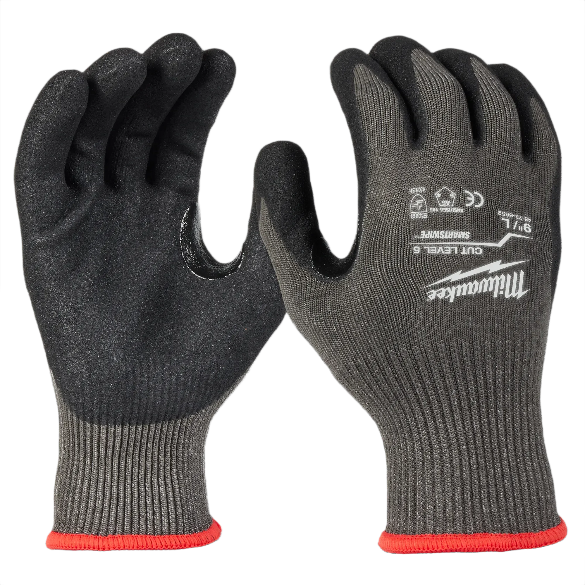 Elegant Milwaukee Cut Level 5 Nitrile Dipped Gloves Large Consistent