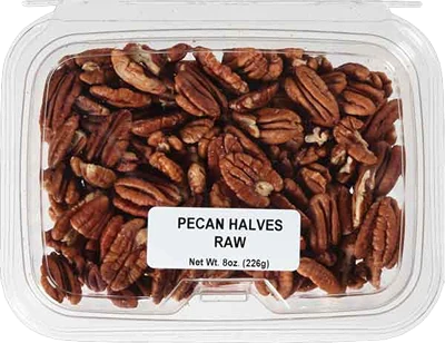 Exceptional JLM Raw Pecan Halves 8 oz. Minimalist