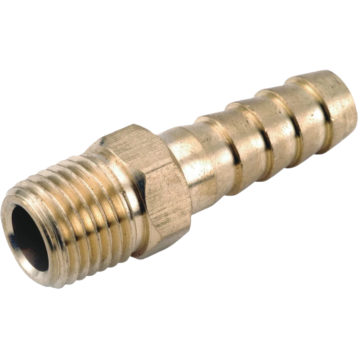 Unique Anderson Metals Brass Hose Barb 3 4 In. ID x 1 2 In. MPT Eco-Friendly