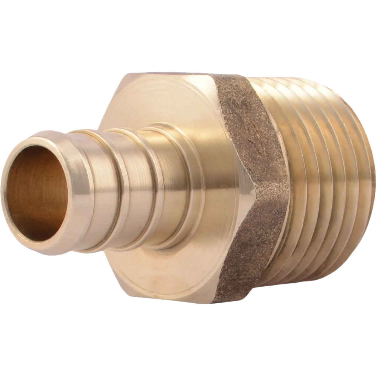 Sophisticated SharkBite 1 2 CF x 1 2 MPT PEX Brass Adapter 10-Pack Fashionable