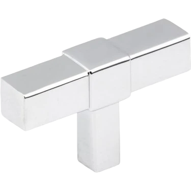 Natural Hardware Resources Zane 2 In. T Knob Polished Chrome Casual
