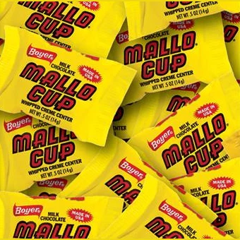 Superior Boyer Candy Milk Chocolate Mallo Cup Recyclable