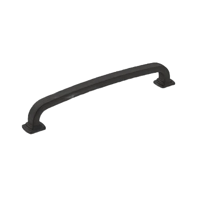 Recyclable Amerock Surpass 6-5 16 Center-to-Center Matte Black Cabinet Pull Comfortable