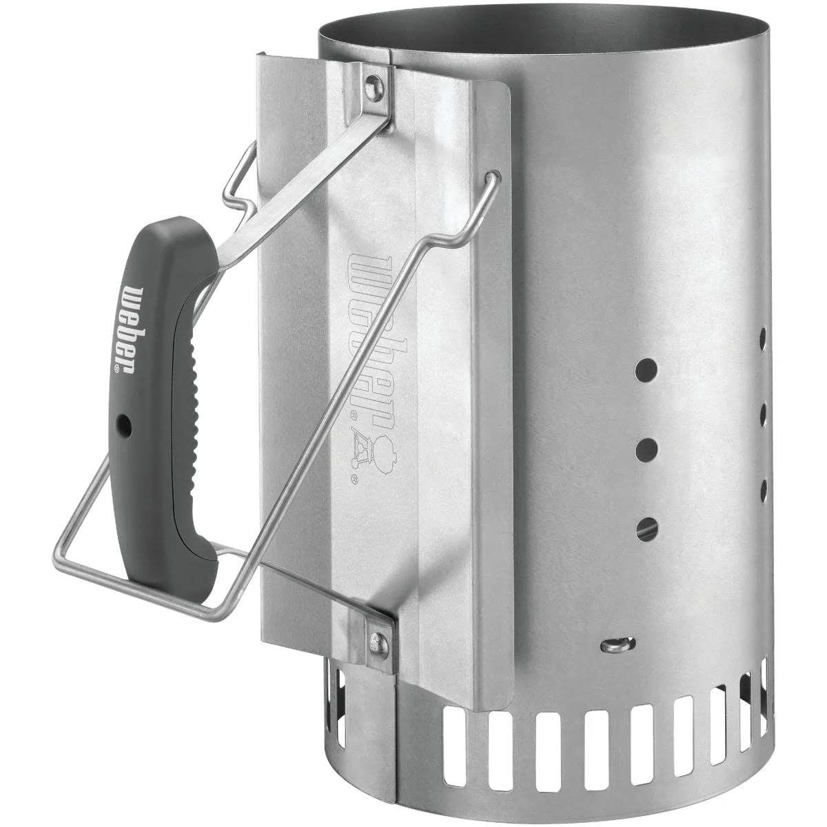 Relaxed Weber Rapidfire Steel Chimney Charcoal Starter 12.5 in. Top-Quality