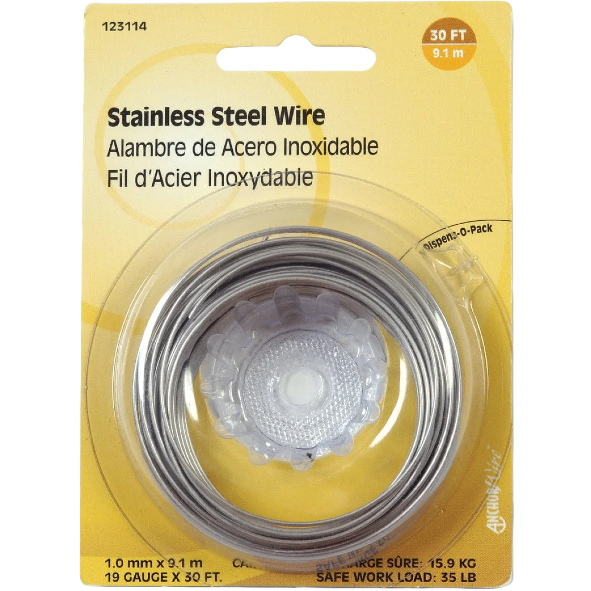 Fine Crafted Hillman 30 Ft. 19 Ga. General Purpose Wire Easy-to-Use