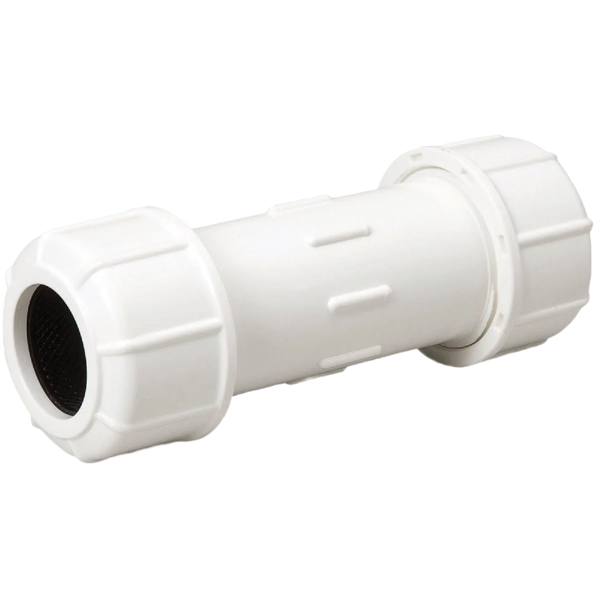 Durable B K Plastic Compression PVC Coupling 3 4 In. x 5 In. Exclusive