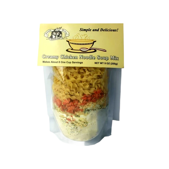 Effective Amish Wedding Creamy Chicken Noodle Soup Mix 9 oz. High-Quality