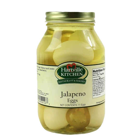 Long-Lasting Hartville Kitchen Jalapeno Eggs 11 Eggs Elegant