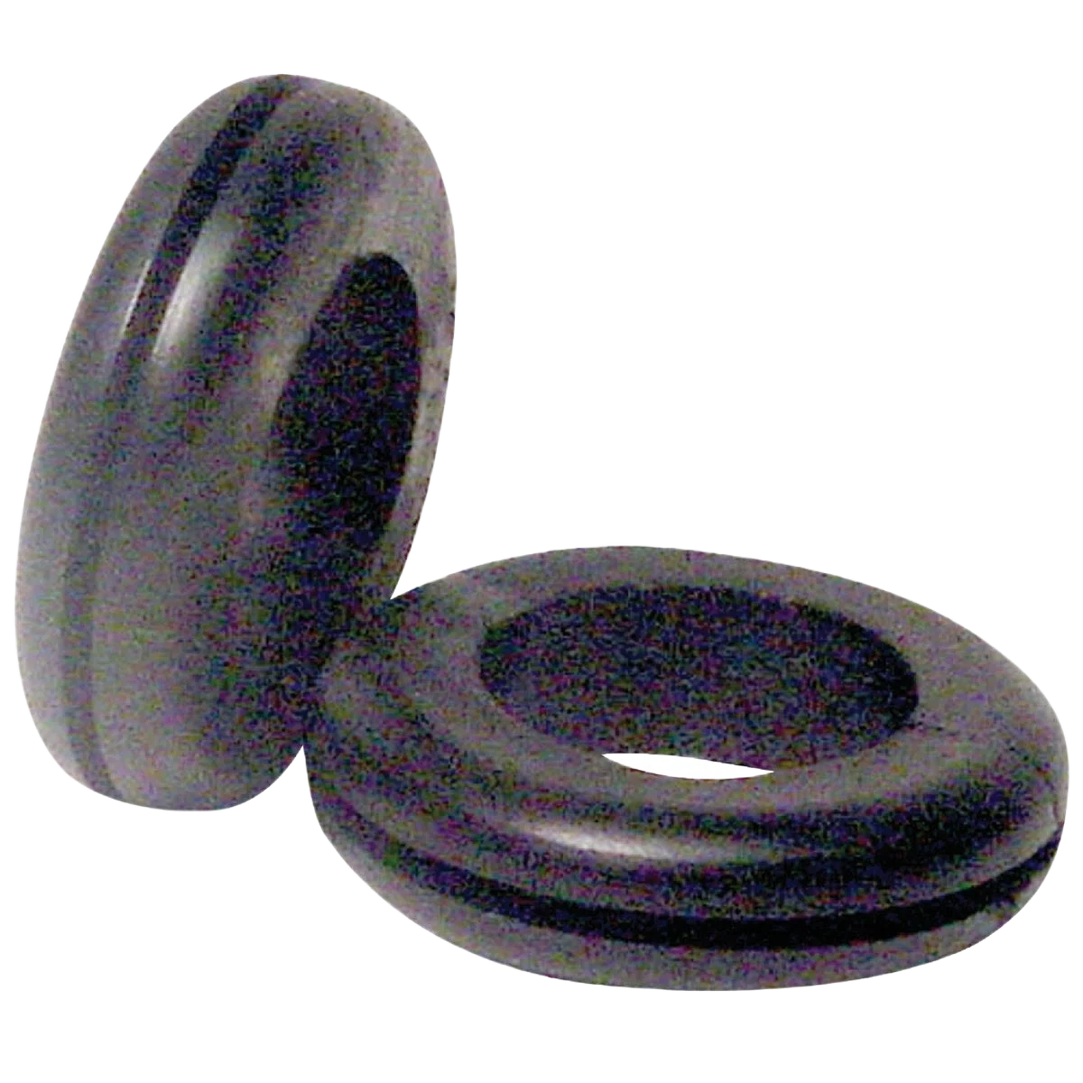 Smooth Gardner Bender 1 4 In. Black Vinyl Wire Insulation or Cording Grommet 6-Pack Exclusive