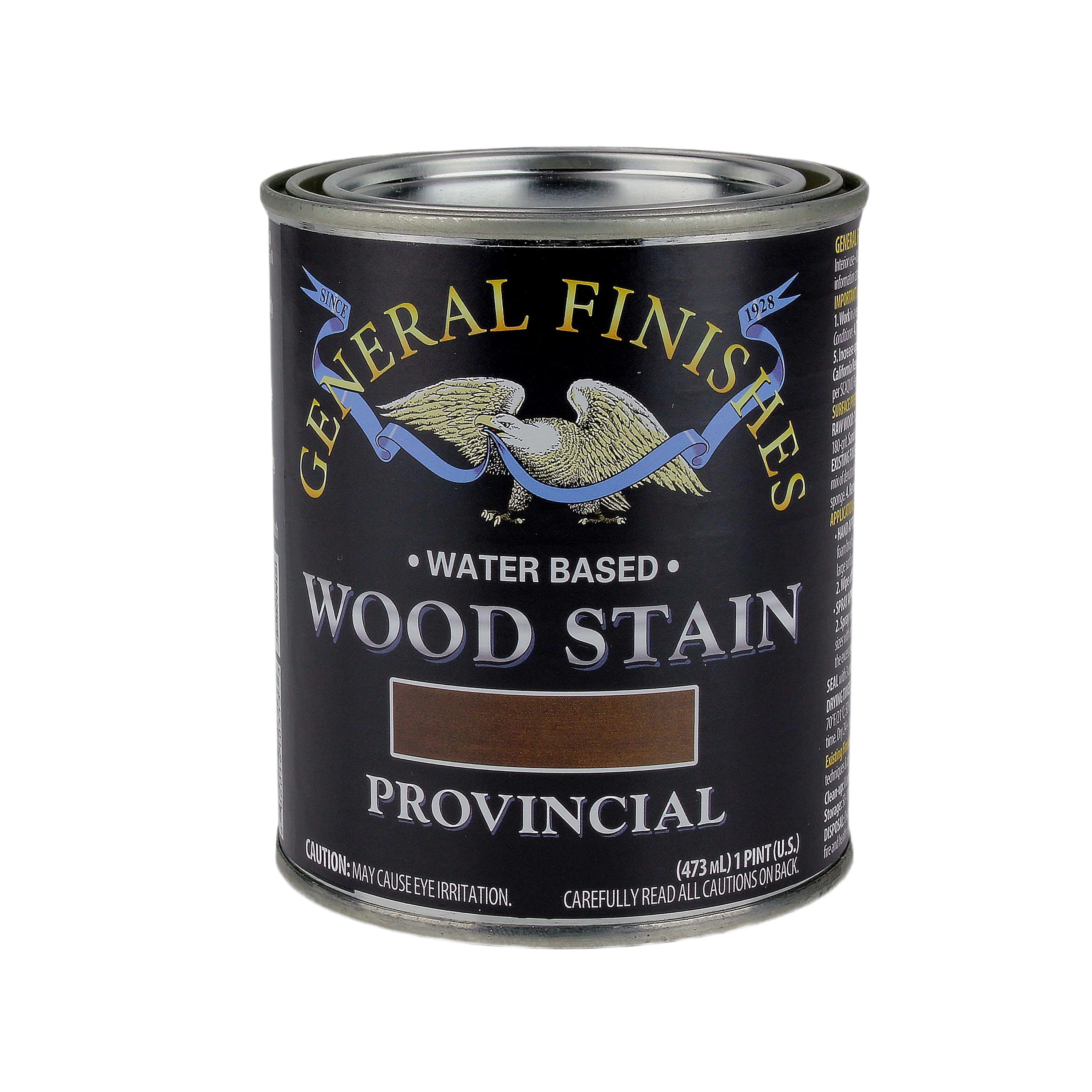 Fast General Finishes Provincial Water Based Wood Stain Quart Environmentally Friendly