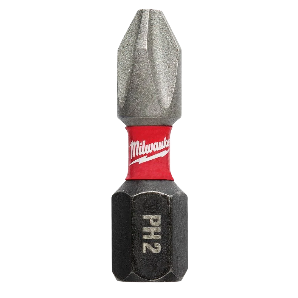 Proven Milwaukee SHOCKWAVE™ Impact Duty™ 1 PH2 Phillips Bits 25-Pack Outstanding