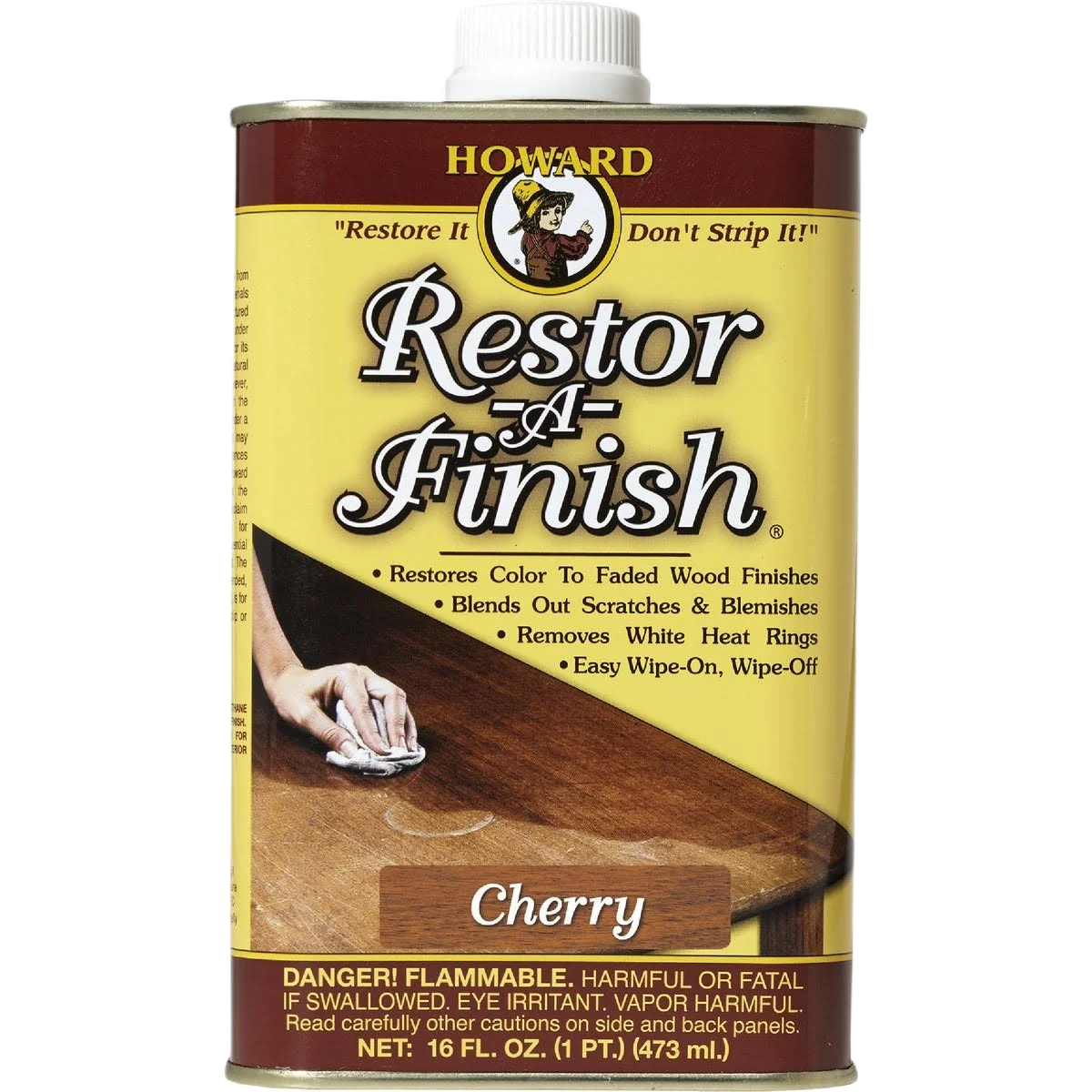 Excellent Howard Restor-A-Finish Cherry Wood Finish Restorer 16 oz. Modern