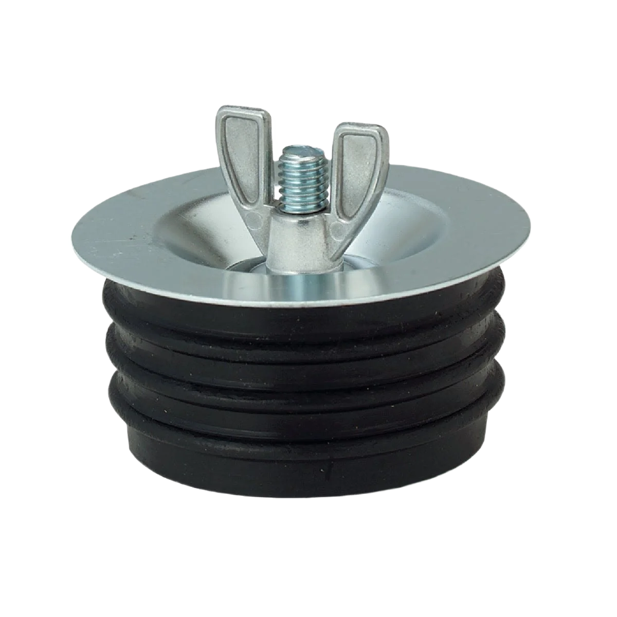 Artisan Black Swan 3 IPS Galvanized Steel Sewer Drain Test Plug Contemporary