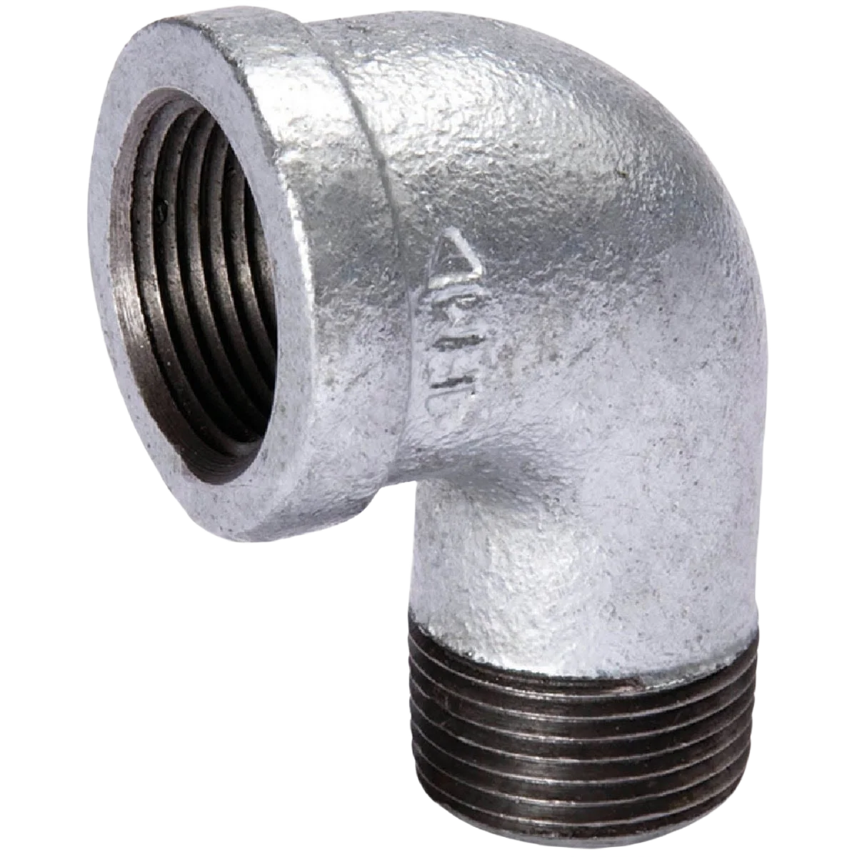 Pure B K 1-1 4 In. 90 Deg. Galvanized Street Elbow Natural
