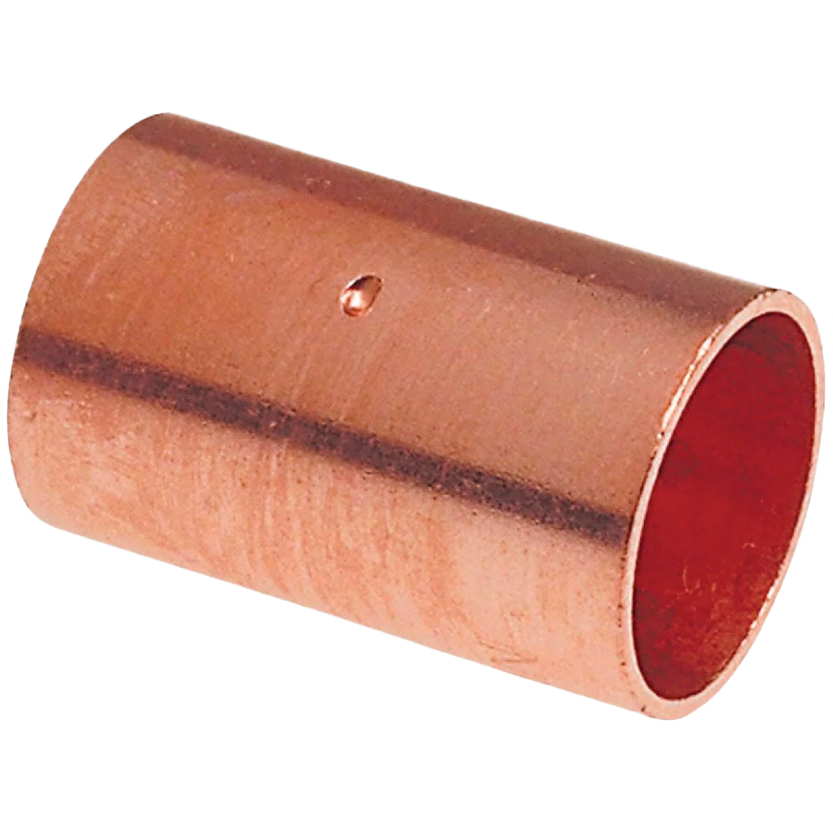 User-Friendly NIBCO Copper Coupling with Stop 1 2 In. x 1 2 In. Original