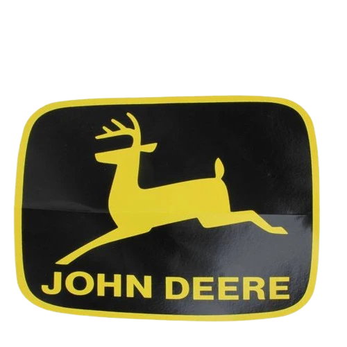 Enhanced John Deere JD5598 Leaping Deer Label Detailed