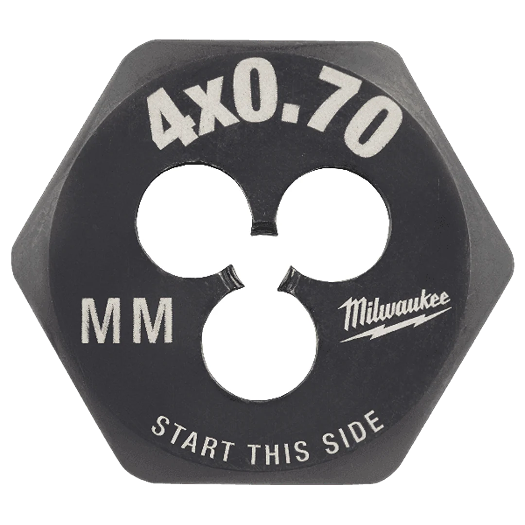 Breathable Milwaukee M4-0.70 mm Metric 1 Hex Threading Die Stylish