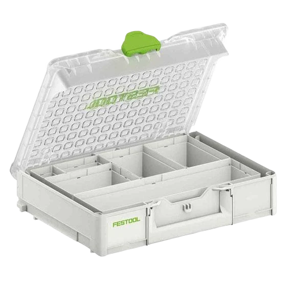 Certified Festool 204854 Systainer3 Organizer SYS3 ORG M 89 6xESB Minimalist
