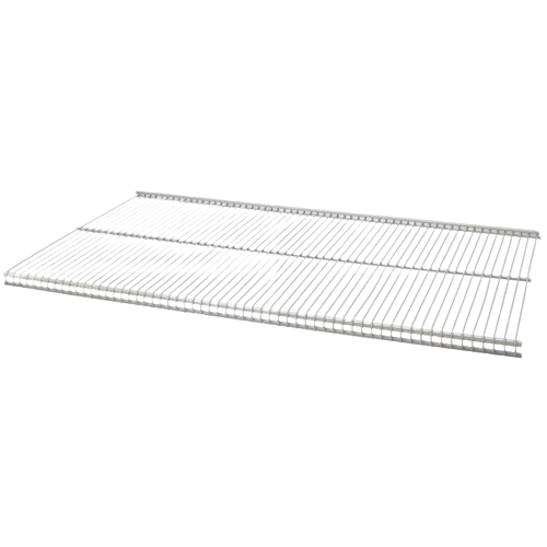 Functional domRail Nickel Profile Shelf 12 in. x 6 ft. Practical