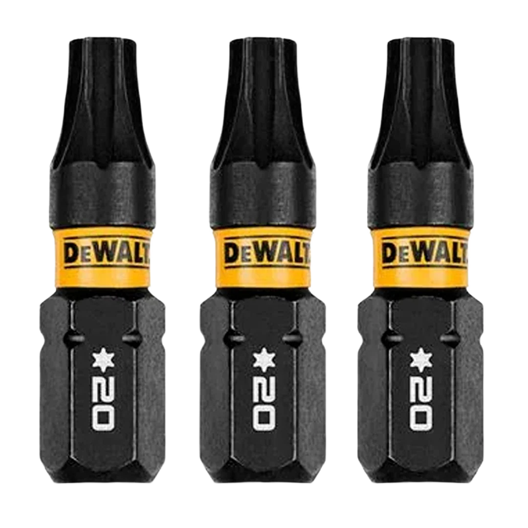 Soft DEWALT 1 Flextorq T20 Drill Bit 3-Pack Dependable