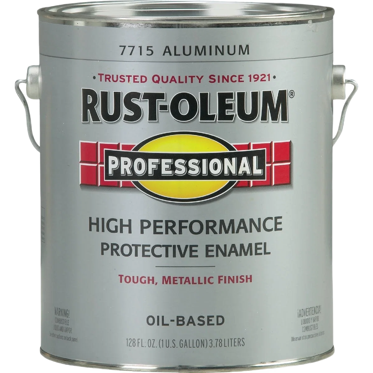 Environmentally Friendly Rust-Oleum Professional Aluminum Oil Base Protective Enamel Gallon Lightweight