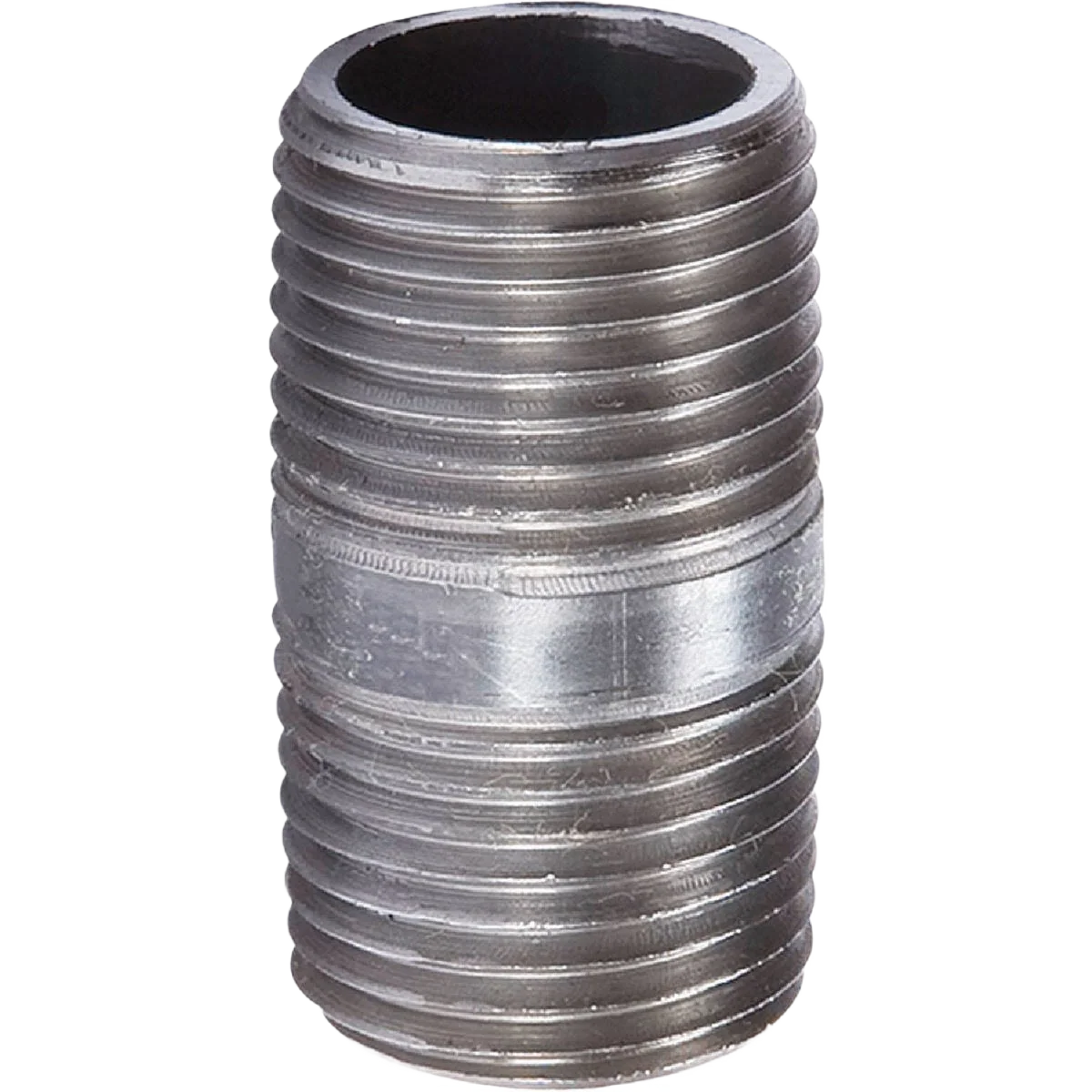Authentic Southland Steel Black Iron Pipe Nipple 1-1 2 In. x Close Soft